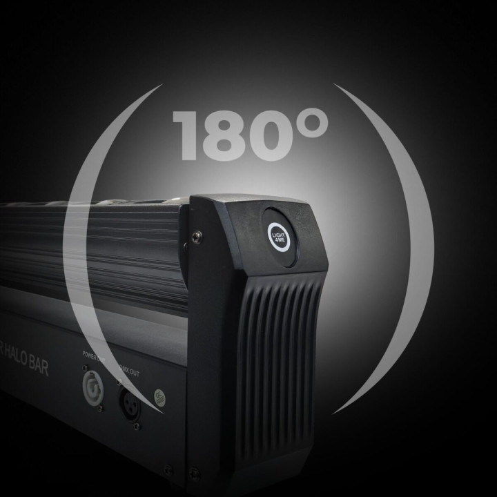 Ruchoma listwa oświetleniowa LED DMX 10x30W RGBW  SWEEPER HALO BAR