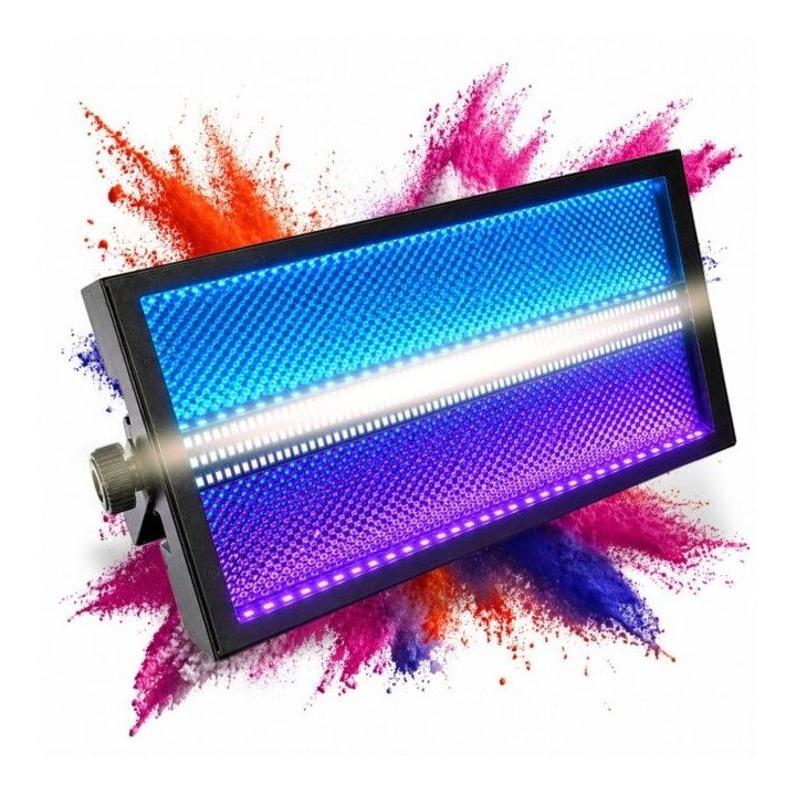 Stroboskopowy efekt oświetleniowy LED DMX LIGHT4ME VENOM STROBE V2