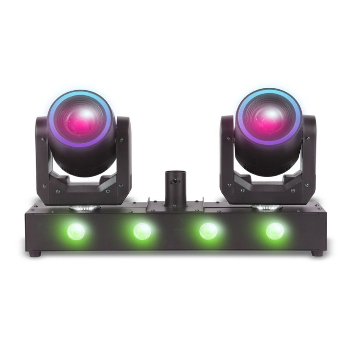 Multiefekt oświetleniowy 3w1 LED DMX 2x głowica ruchoma CLONE 2