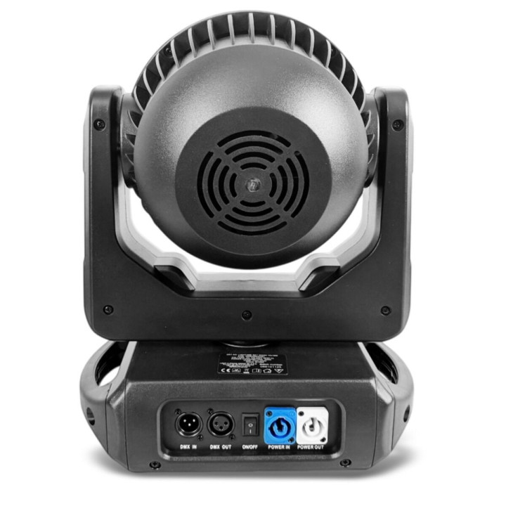 Głowica ruchoma wash LED DMX efekt ring 60x0,2W RGB SKY WASH 18x10W