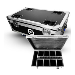 Skrzynia transportowa na 8 reflektorów scenicznych ACCU PAR 6x10W CASE