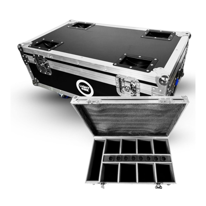 Skrzynia transportowa na 8 reflektorów scenicznych ACCU PAR 6x10W CASE