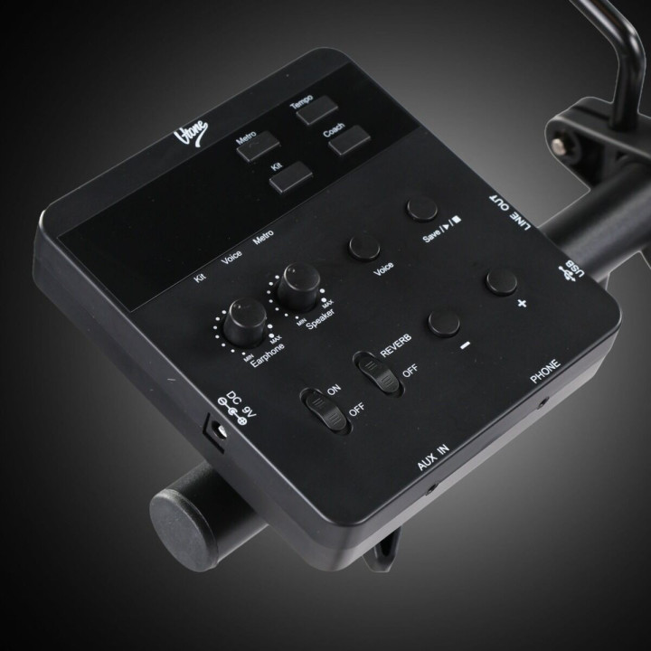 V-TONE ELD1 perkusja elektroniczna 7 podświetlanych padów Bluetooth AUX IN USB-B