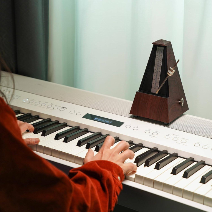FONOTE MTRNM-01 Metronom mechaniczny brązowy