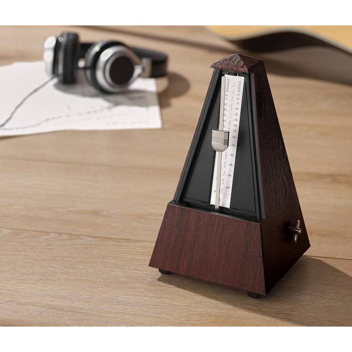 FONOTE MTRNM-01 Metronom mechaniczny brązowy