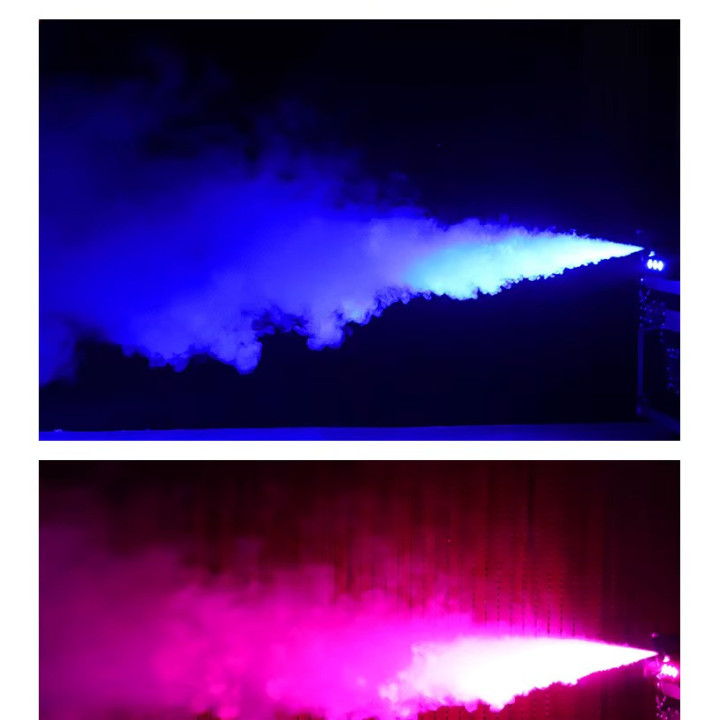 Wytwornica dymu 500W z pilotem 3xLED FONOTE SMK-500-3LED-IR