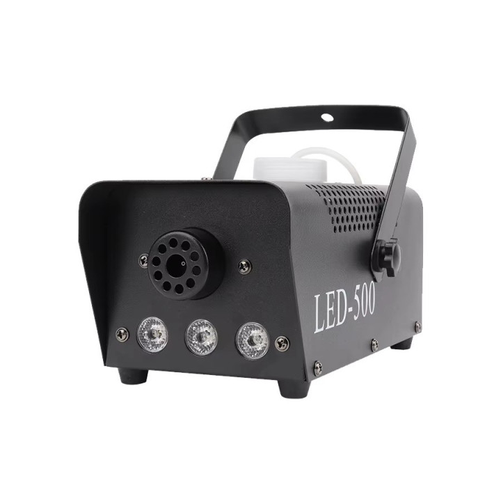 Wytwornica dymu 500W z pilotem 3xLED FONOTE SMK-500-3LED-IR