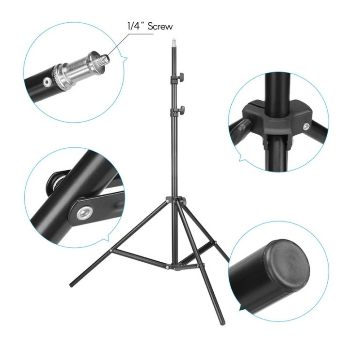 Statyw fotograficzny oświetleniowy FONOTE STUDIO-TRI-01