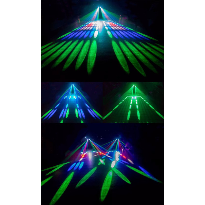 Oświetlenie imprezowe LED RGB FONOTE SPOTLIGHT-DOUBLE