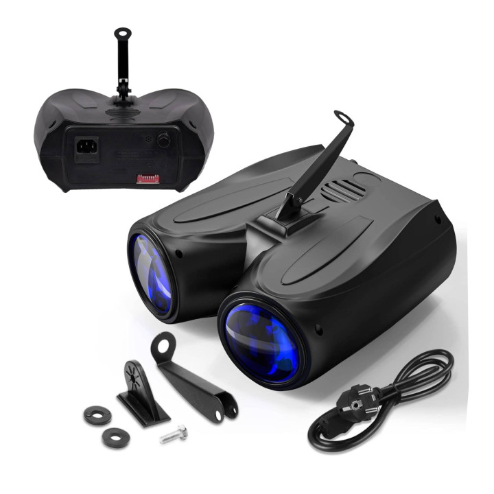 Oświetlenie imprezowe LED RGB FONOTE SPOTLIGHT-DOUBLE