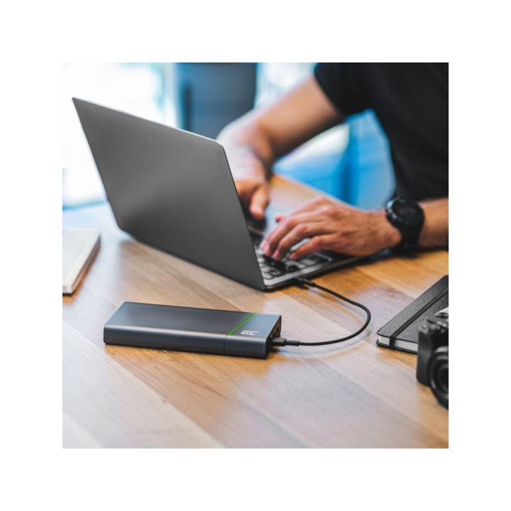 Kabel USB-C - USB-C 120cm QC 3.0 60W GREEN CELL KABGC30