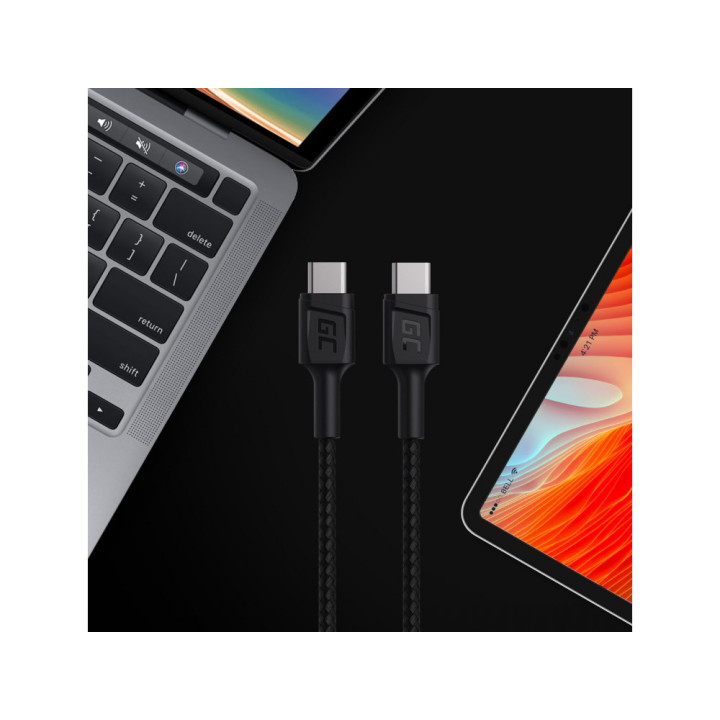 Kabel USB-C - USB-C 120cm QC 3.0 60W GREEN CELL KABGC30