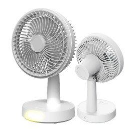 PLATINET RECHARGABLE DESK FAN WENTYLATOR BIURKOWY 9W 2X1500 MAH