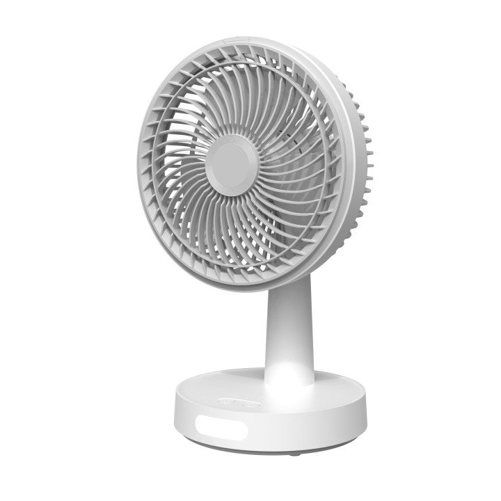 PLATINET RECHARGABLE DESK FAN WENTYLATOR BIURKOWY 9W 2X1500 MAH