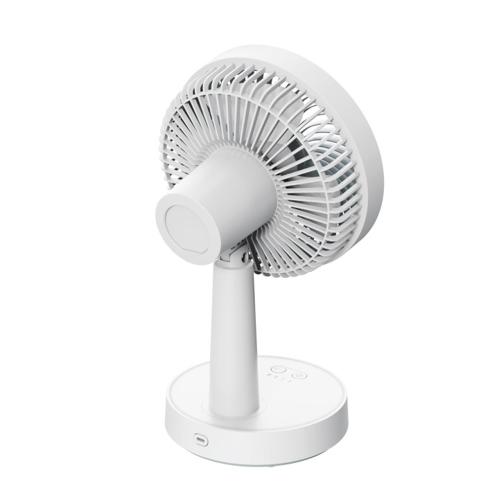 PLATINET RECHARGABLE DESK FAN WENTYLATOR BIURKOWY 9W 2X1500 MAH