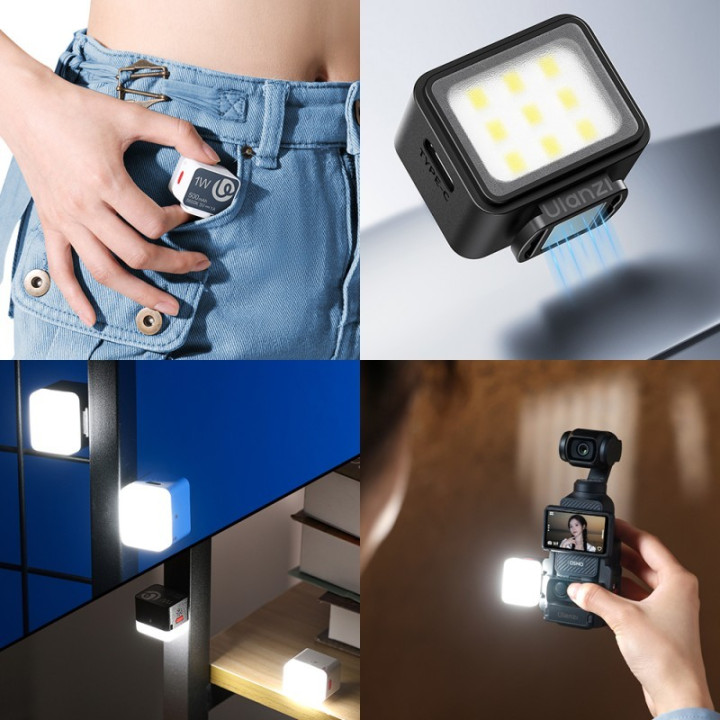 Ulanzi DG01 Cube Light Mini lampa LED Daylight biała