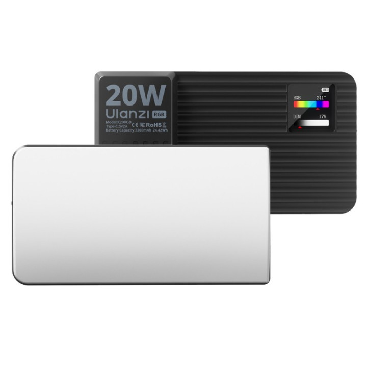 Ulanzi K20RGB Lampa diodowa LED Bi-color+ RGB