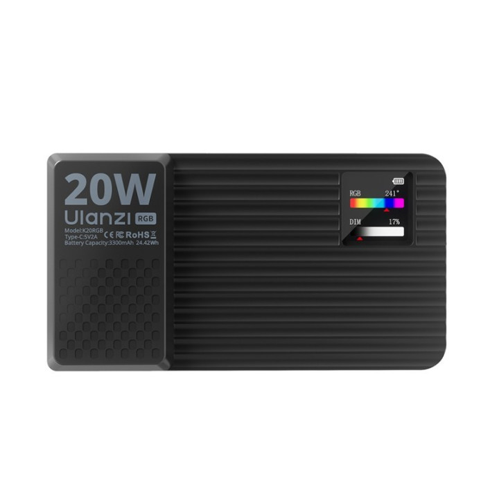 Ulanzi K20RGB Lampa diodowa LED Bi-color+ RGB