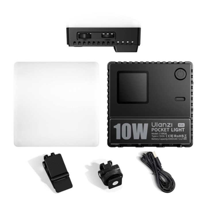 Ulanzi C10RGB Lampa diodowa LED Bi-color+ RGB