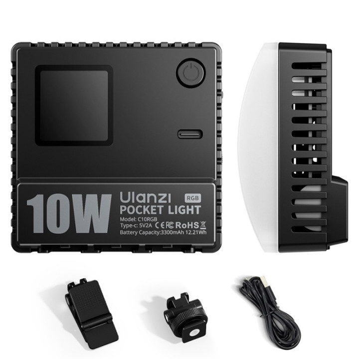 Ulanzi C10RGB Lampa diodowa LED Bi-color+ RGB