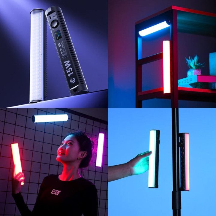 Ulanzi B15RGB Tube Light Lampa LED 15W Bi-color+ RGB