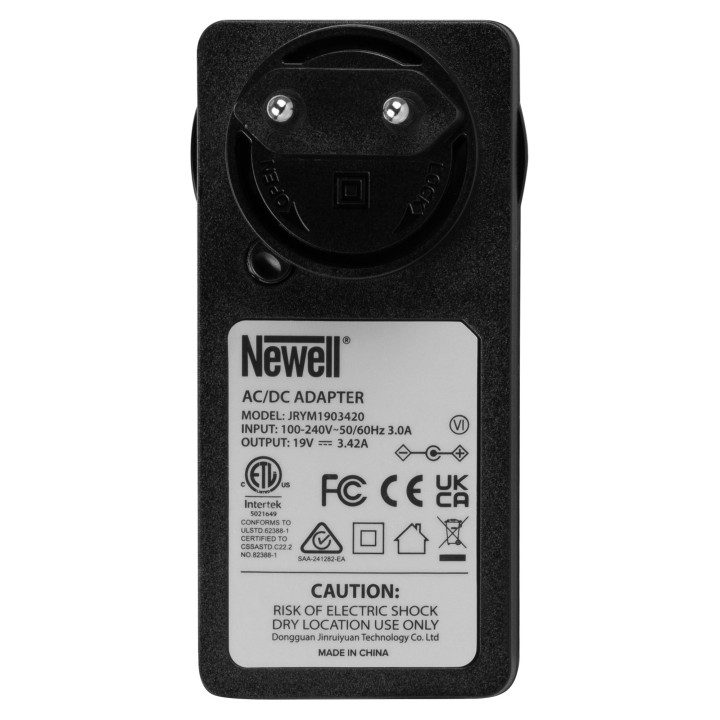 NEWELL NL5329 Zasilacz sieciowy 19 V / 3,42 A, wtyk DC 5,5 / 2,1 mm