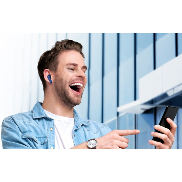 EARFUN Air Pro 4 Słuchawki TWS ANC niebieskie