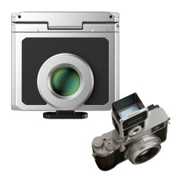 ULANZI VF01 Wizjer do aparatu WaistLevel Viewfinder 28/35/50mm srebrny