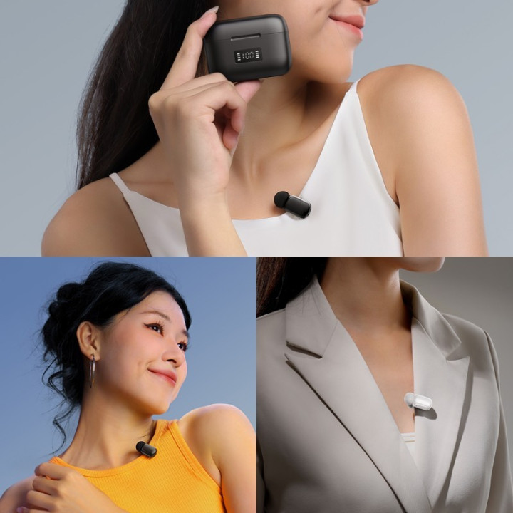 ULANZI A200 Bezprzewodowy zestaw mikrofonowy USB-C czarny