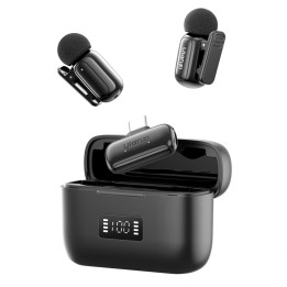 ULANZI A200 Bezprzewodowy zestaw mikrofonowy USB-C czarny