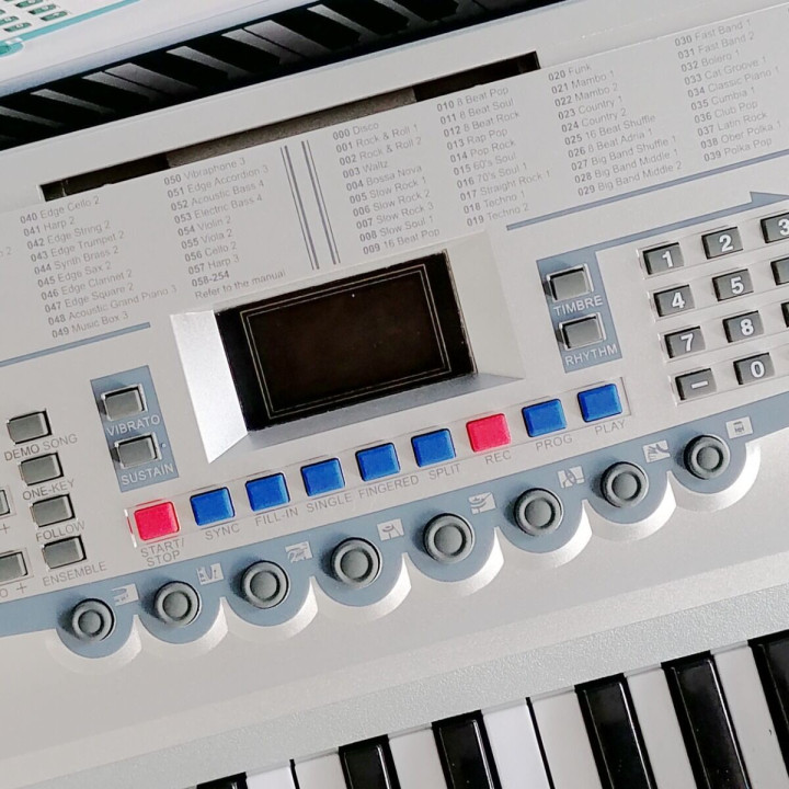 KEYBOARD elektroniczny przenośny 54 klawisze instrument dla dzieci