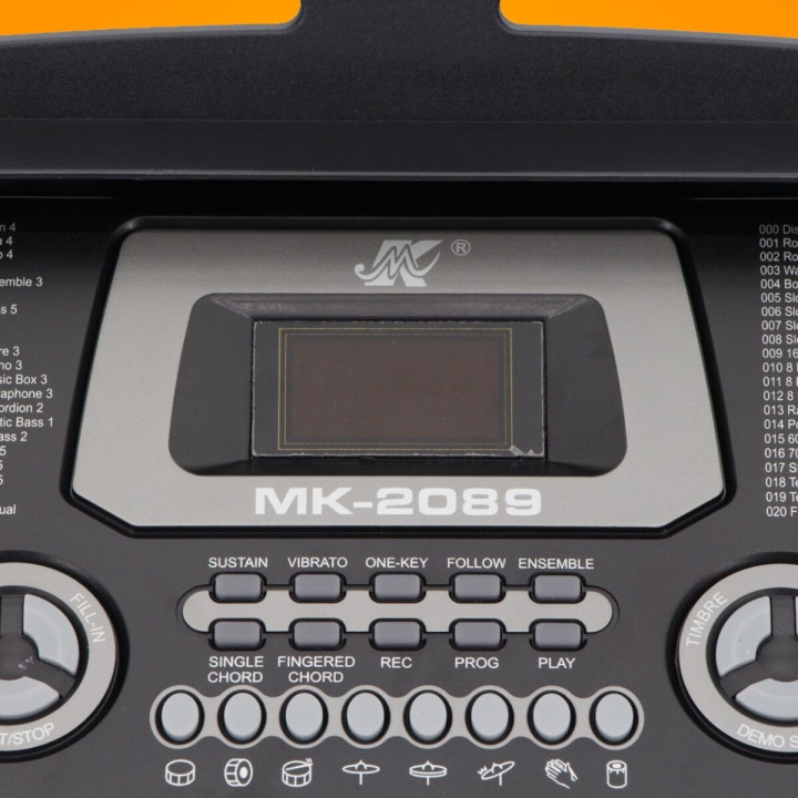 KEYBOARD elektroniczny 61 klawiszy instrument dla dzieci + mikrofon