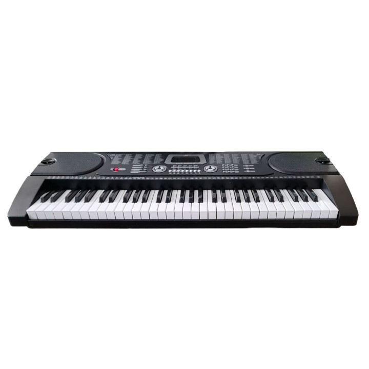 KEYBOARD elektroniczny 61 klawiszy instrument dla dzieci + mikrofon