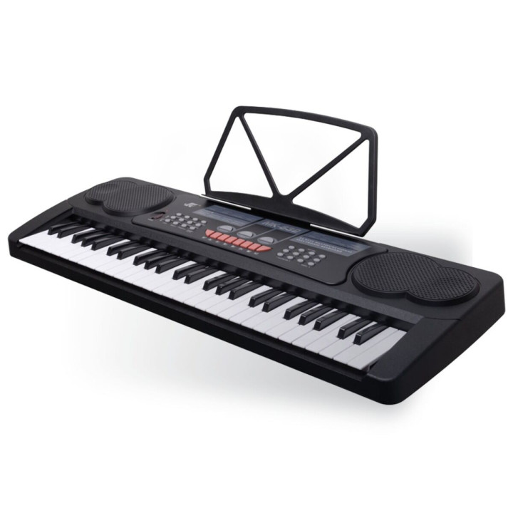 KEYBOARD elektroniczny 54 klawisze pulpit do nut mikrofon