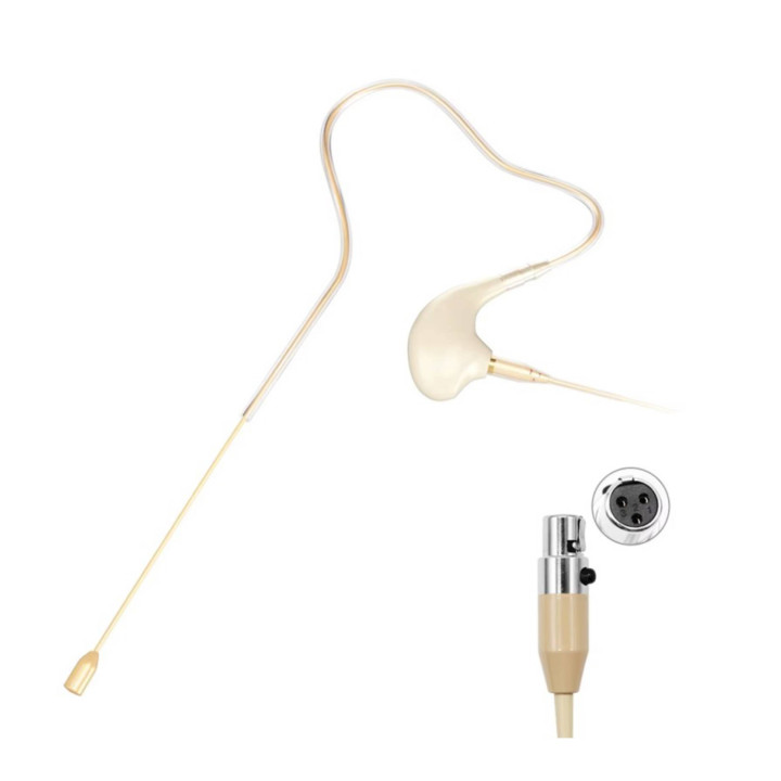 KIMAFUN HC830D3 Mikrofon nagłowny do mikroportów AKG [mini XLR 3pin]
