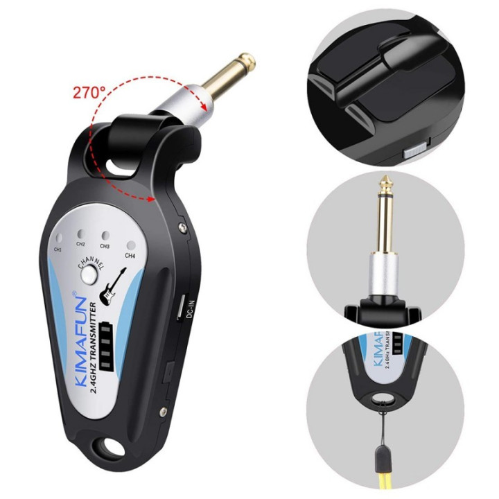 KIMAFUN KMG2072 Bezprzewodowy transmiter audio do instrumentów