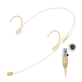 KIMAFUN HC810D3 Mikrofon nagłowny do mikroportów AKG [mini XLR 3pin]