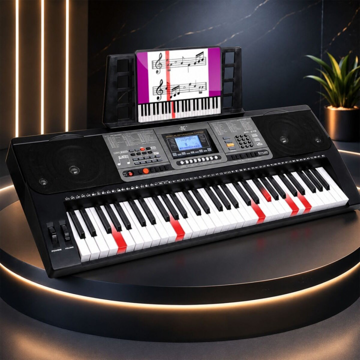 MK 816 KEYBOARD elektroniczny MIDI 61 klawiszy instrument dla dzieci