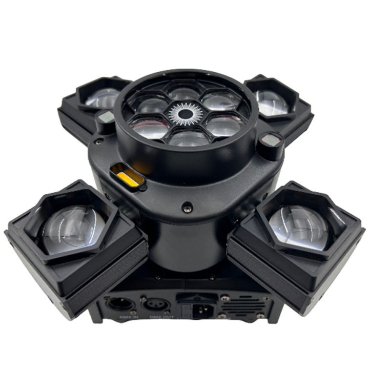 LIGHT4ME COSMOS BASIC ruchomy multiefekt 4w1 LED DMX Beam 4x15W RGBW