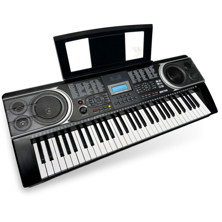V-TONE MK700 keyboard elektroniczny MIDI 61 klawiszy pulpit do nut