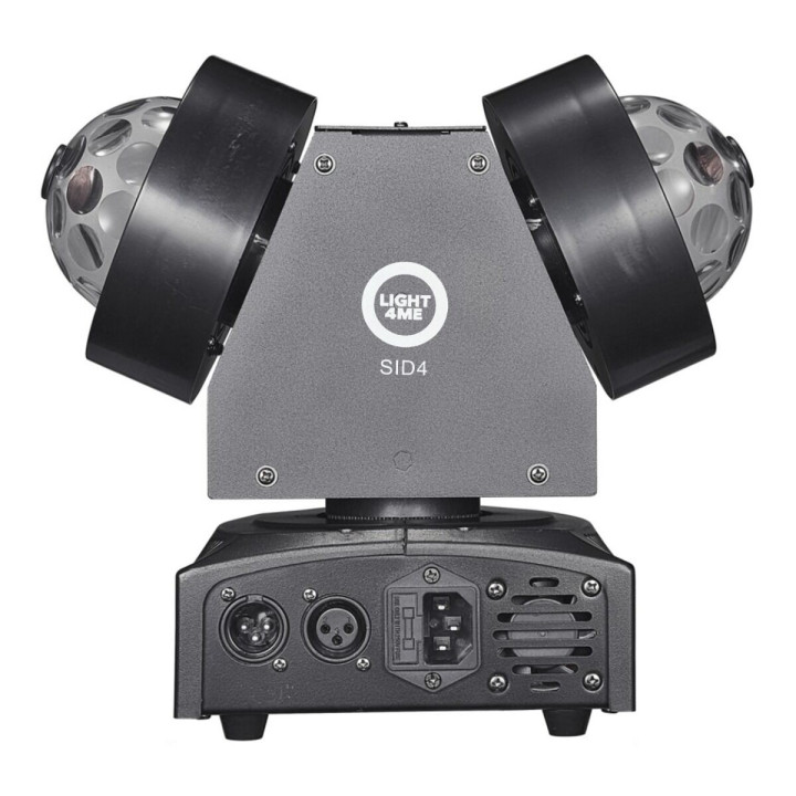 LIGHT4ME SID4 ruchomy multiefekt 4w1 LED DMX Magic Ball 8x3W R/G/B/W