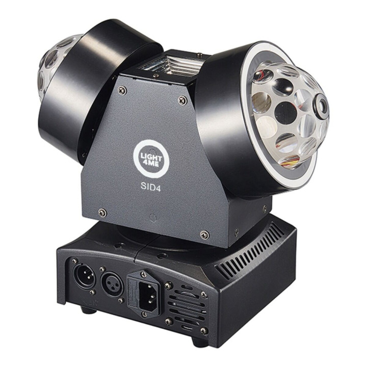 LIGHT4ME SID4 ruchomy multiefekt 4w1 LED DMX Magic Ball 8x3W R/G/B/W