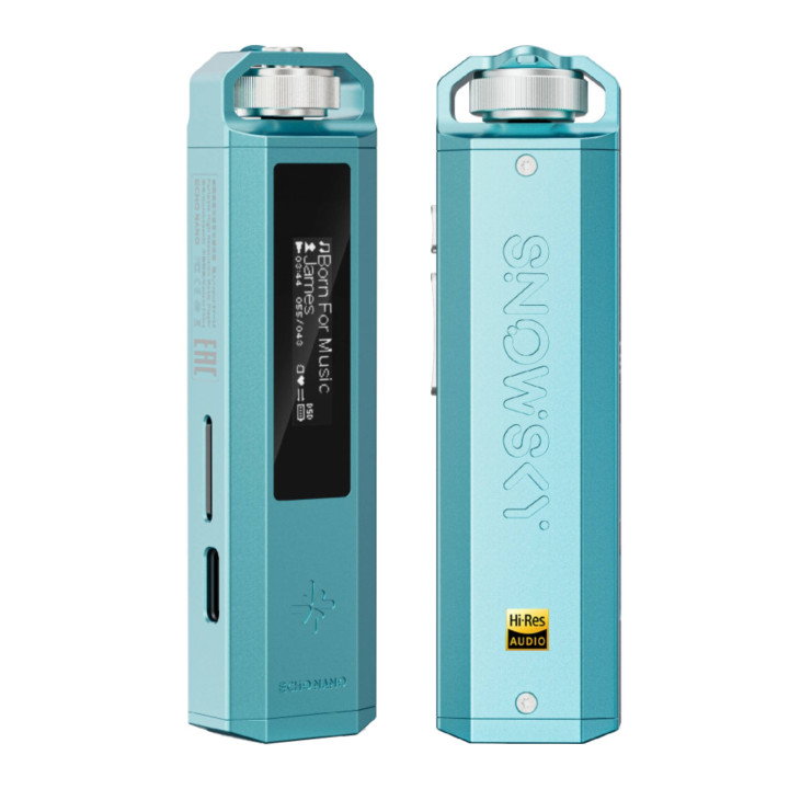 FiiO SNOWSKY ECHO NANO przenośny odtwarzacz audio niebieski
