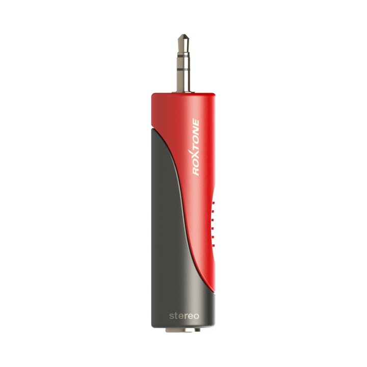 ROXTONE RPAN220 Redukcja przejściówka Wtyk Jack 3.5mm Stereo do Gniazdo Jack 6.3mm Stereo Roxtone
