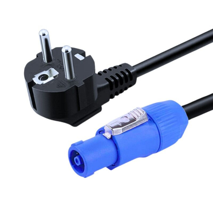 CABLE4ME POWERCON IN 2M kabel przewód zasilający do oświetlenia nagłośnienia 3x2,5 mm² IP20