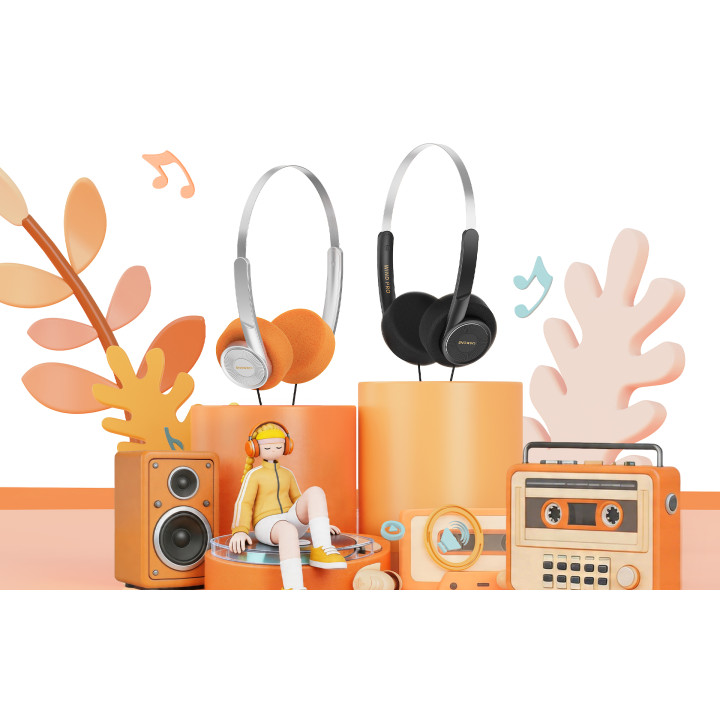 FIIO SNOWSKY WIND PRO Słuchawki nauszne srebrne