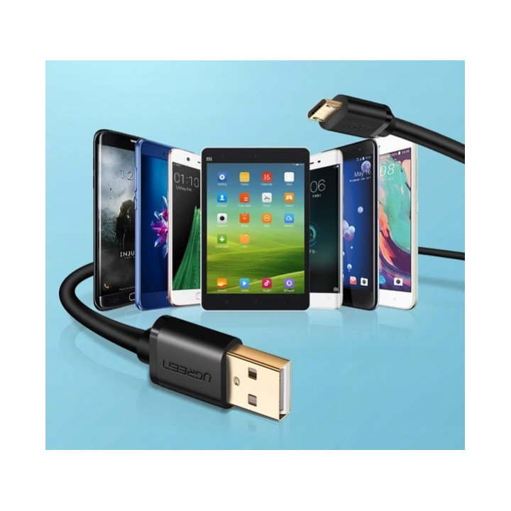UGREEN 60118 Kabel USB-A do USB-C UGREEN US287 2m (czarny)