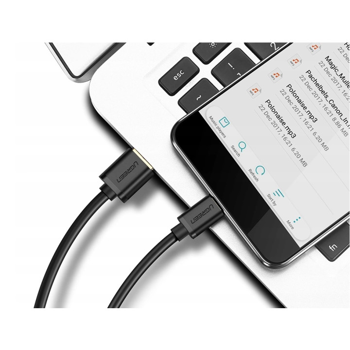 UGREEN 60118 Kabel USB-A do USB-C UGREEN US287 2m (czarny)