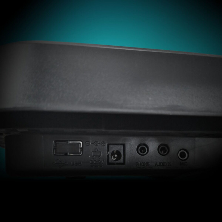 MQ 6119L KEYBOARD elektroniczny 61 klawiszy instrument dla dzieci podświetlana klawiatura