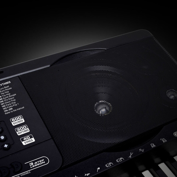 MK 812 KEYBOARD elektroniczny 61 klawiszy pulpit do nut odtwarzacz MP3 USB głośniki wyjście słuchawkowe